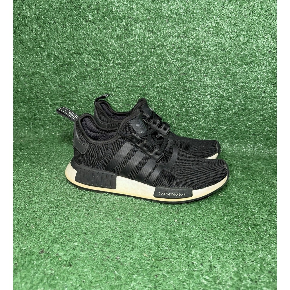 Adidas Shoes Women Size 7 NMD R1 Japan Black White Running Boost Comfort Sneaker